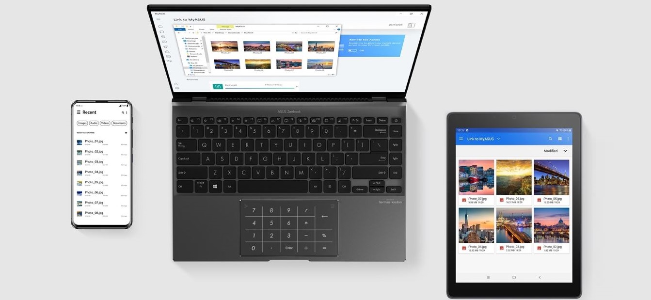 Notebook ASUS Zenbook 14X OLED černý black