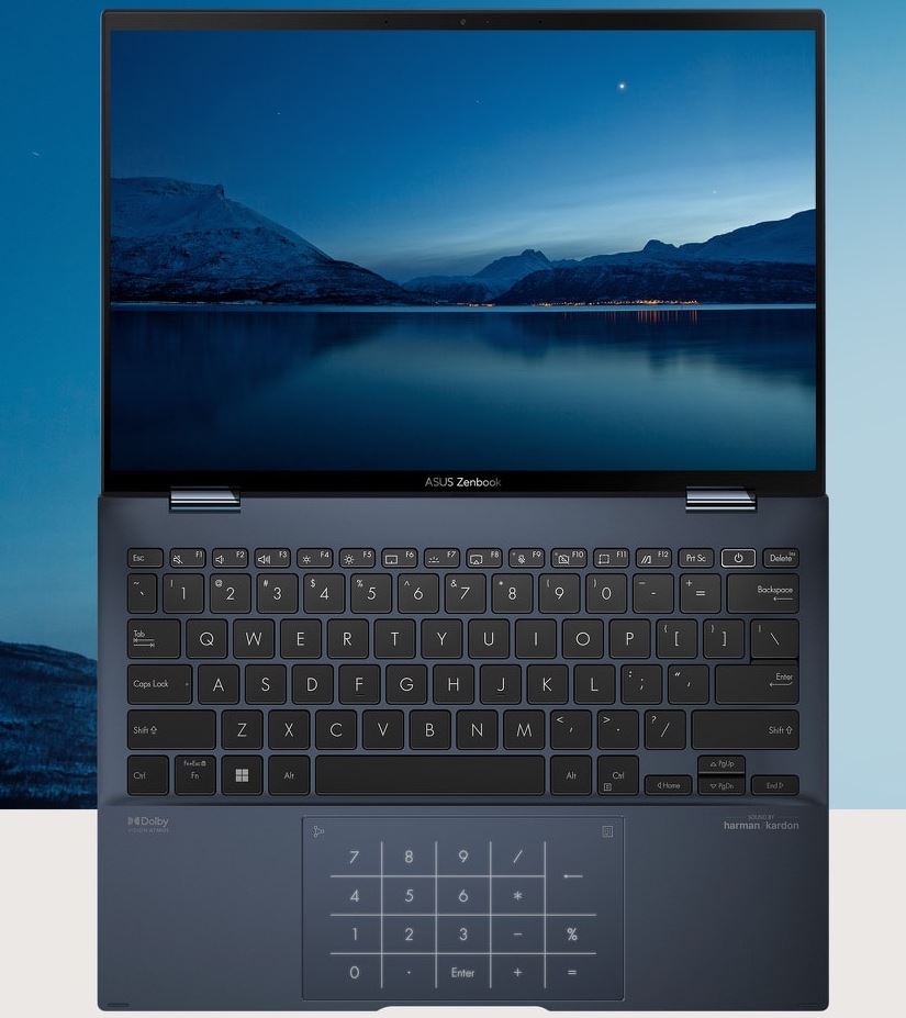 Notebook ASUS Zenbook S 13 Flip OLED modrý blue