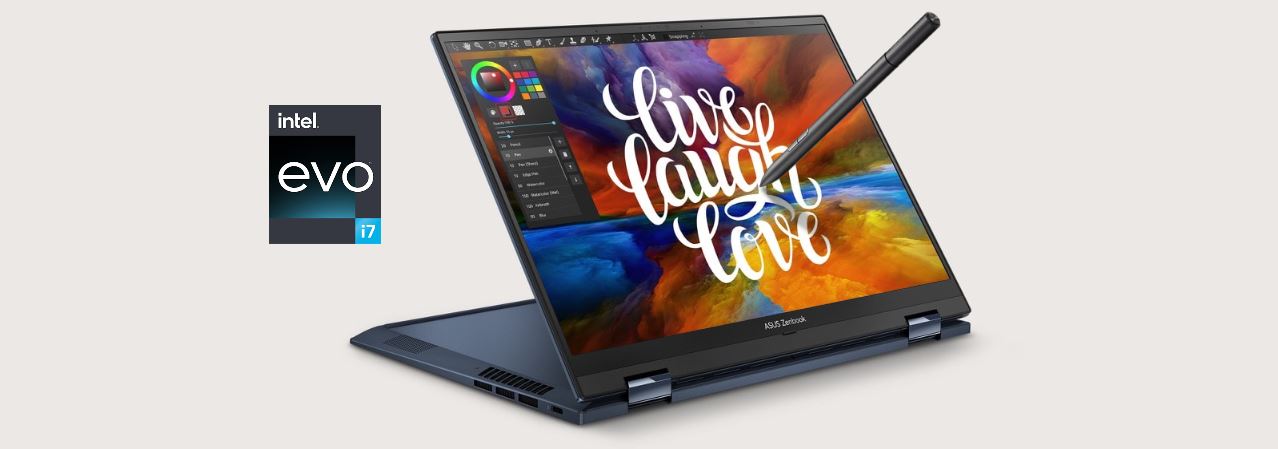 Notebook ASUS Zenbook S 13 Flip OLED modrý blue