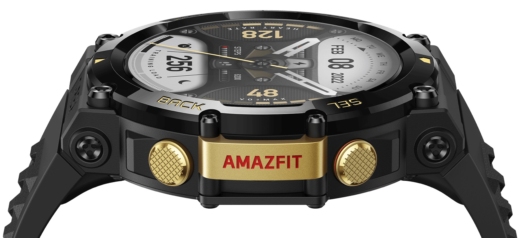 Chytré hodinky AMAZFIT TRex 2 Astro Black  Gold