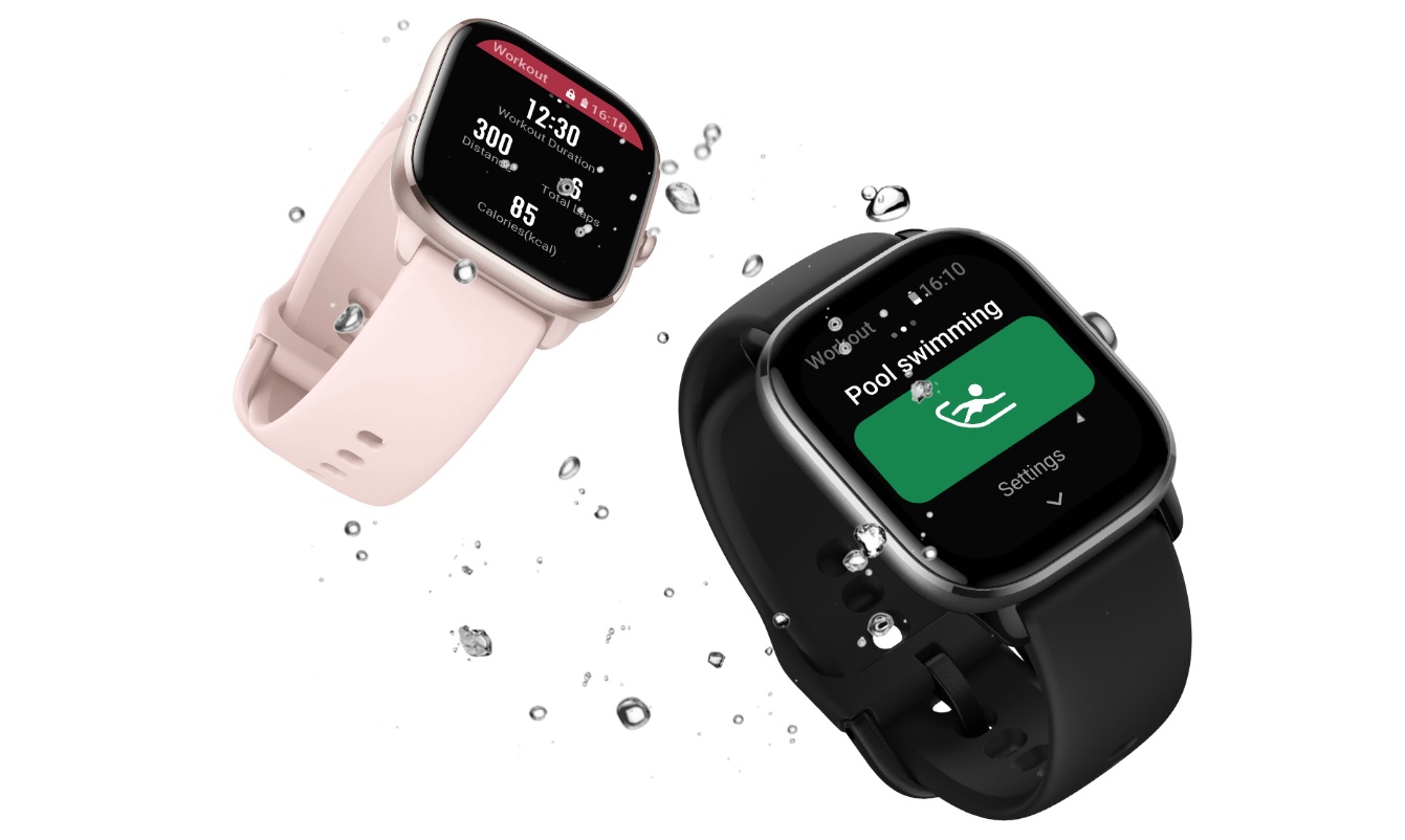 Chytré hodinky AMAZFIT GTS 4 Mini PinkSport BandPink
