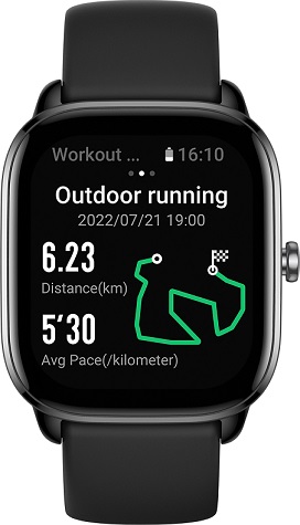 Chytré hodinky AMAZFIT GTS 4 Mini PinkSport BandPink