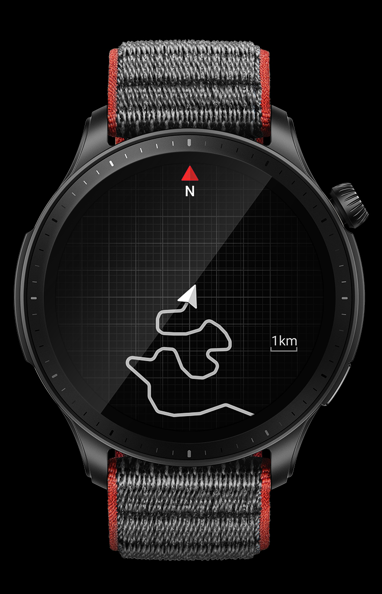 Chytré hodinky AMAZFIT GTR 4Superspeed BlackSport BandBlack