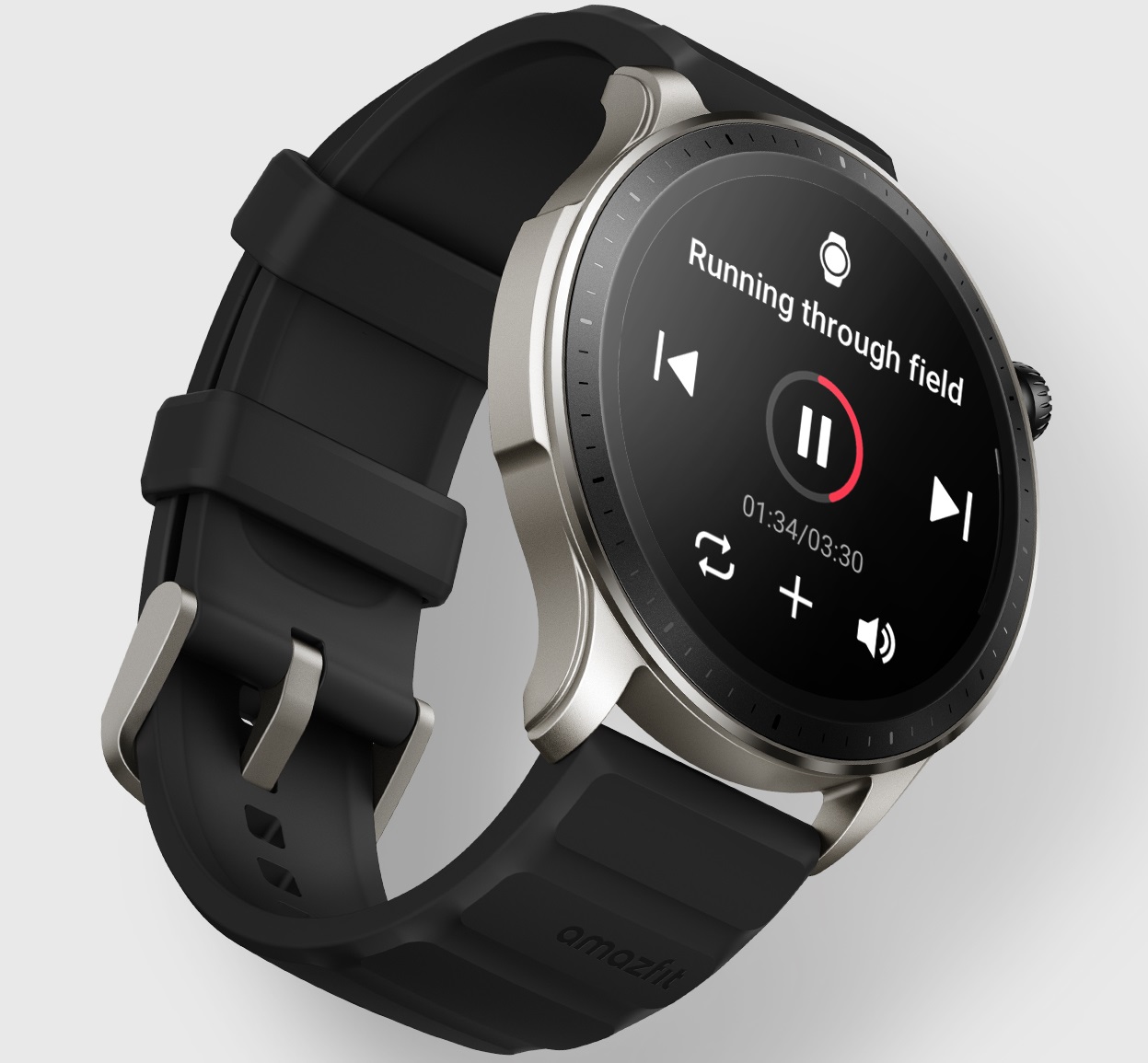 Chytré hodinky AMAZFIT GTR 4Racetrack GreySport BandGray
