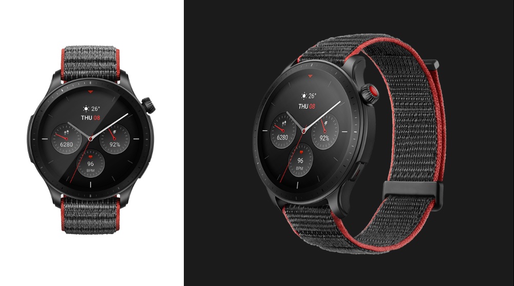 Chytré hodinky AMAZFIT GTR 4Racetrack GreySport BandGray