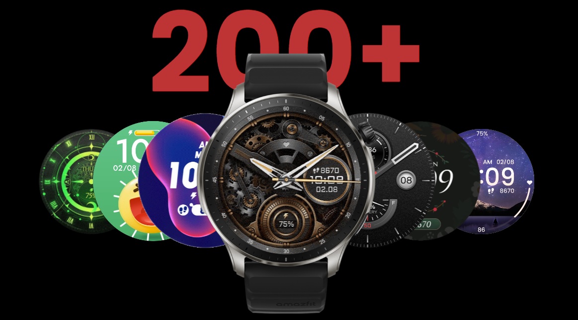 Chytré hodinky AMAZFIT GTR 4Racetrack GreySport BandGray