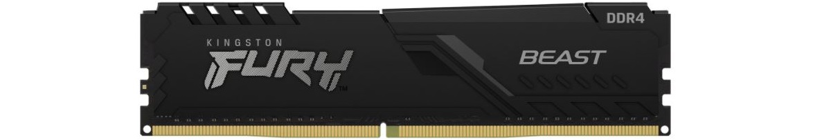 Paměťový modul KINGSTON Fury Beast 8GB 2666MHz