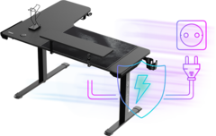 Herní stůl ULTRADESK WINGER bílý