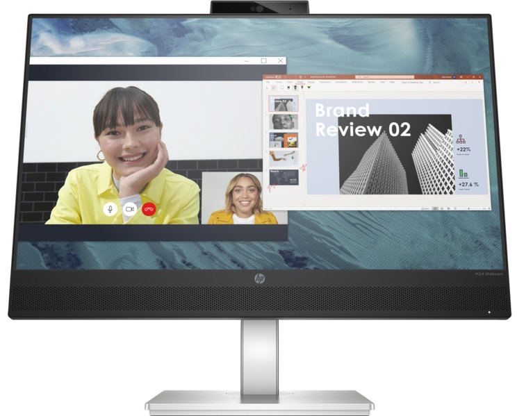 24 LED monitor HP M24 FHD stříbrný silver