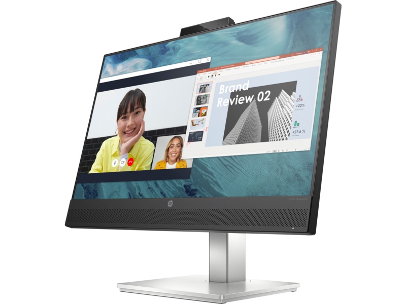 24 LED monitor HP M24 FHD stříbrný silver