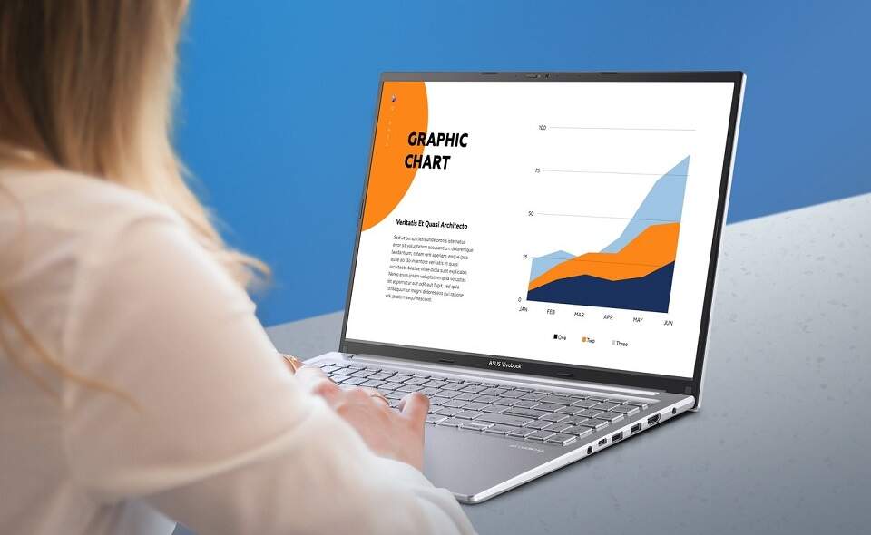 Notebook ASUS Vivobook 16 X1605EA stříbný silver