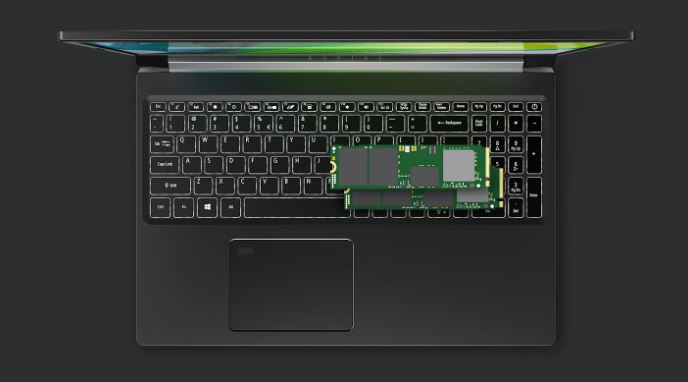 Herní notebook ACER Aspire 7 A71543G černý black