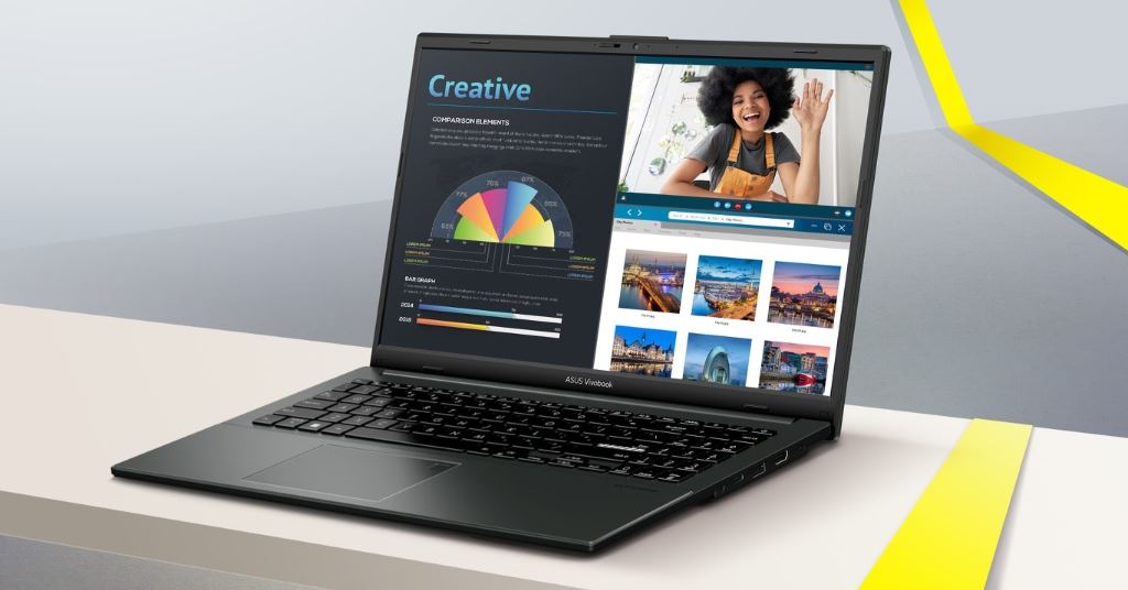 Notebook ASUS Vivobook Go 15 OLED šedý gray