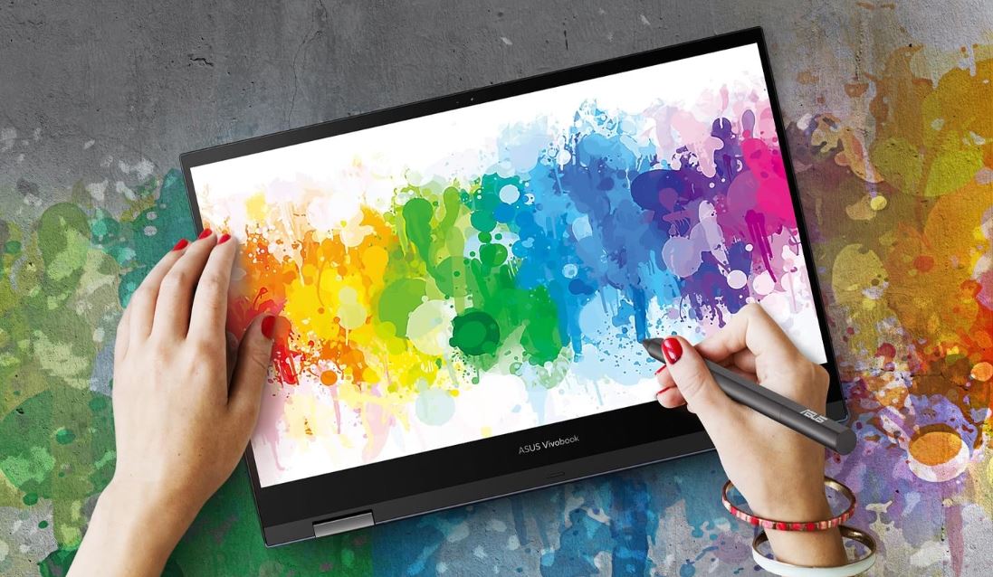 Notebook ASUS Vivobook Go 14 Flip stříbný silver