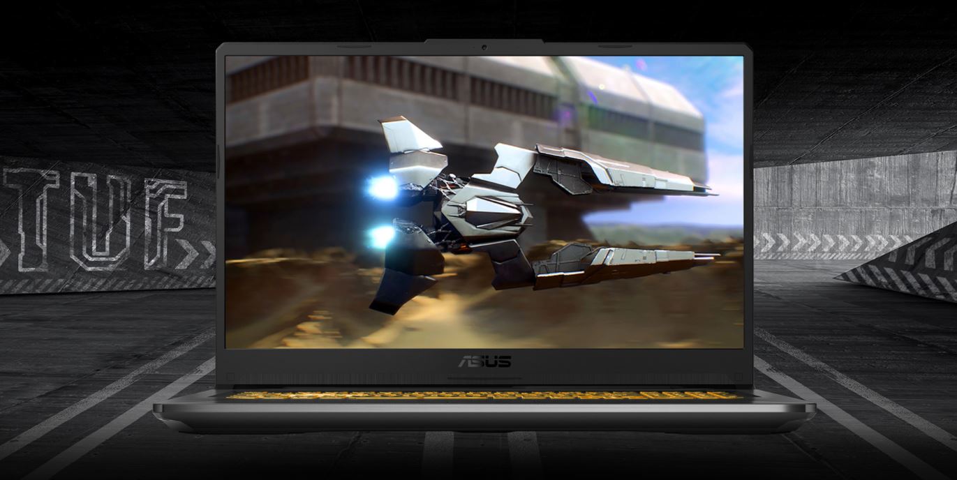 Herní notebook ASUS TUF Gaming F17 FX706HCHX007W šedý grey