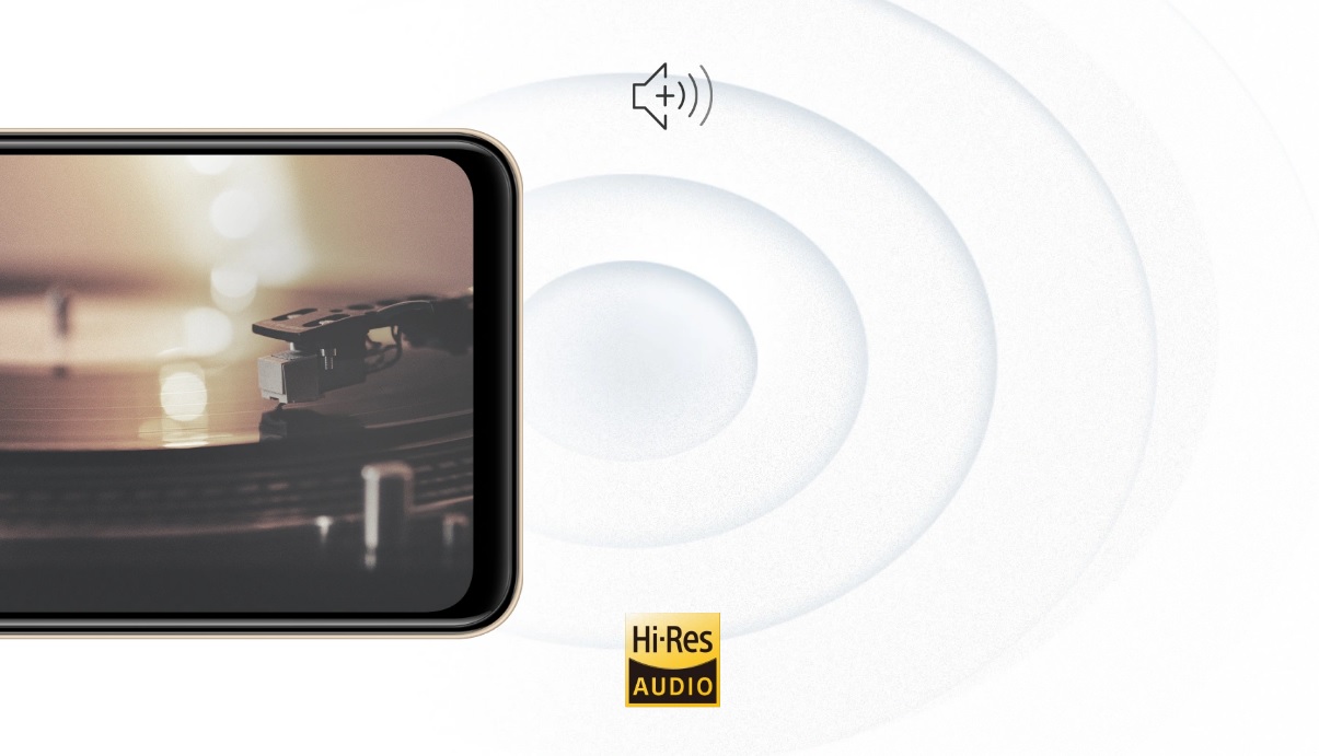 Mobilní telefon VIVO Y35 zlatá gold