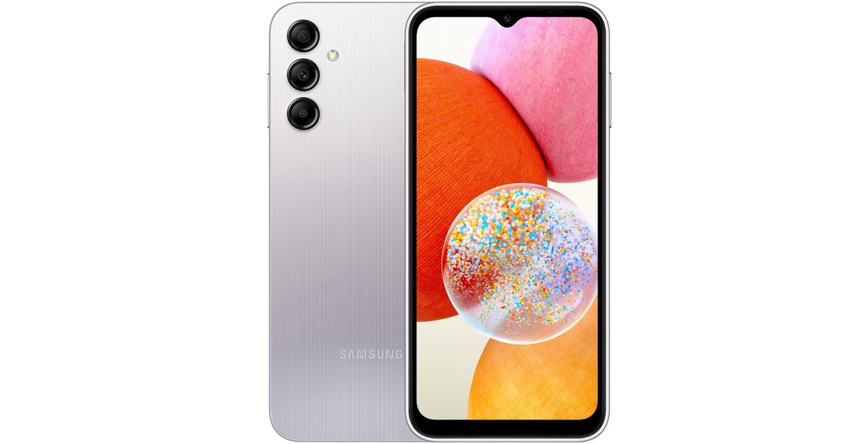 Mobilní telefon SAMSUNG Galaxy A14 4GB128GB stříbný silver