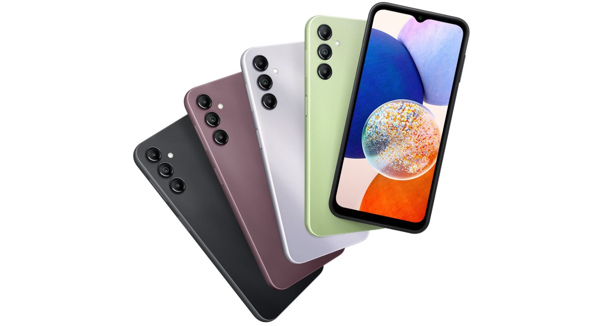 Mobilní telefon SAMSUNG Galaxy A14 5G 4GB64GB stříbrný silver