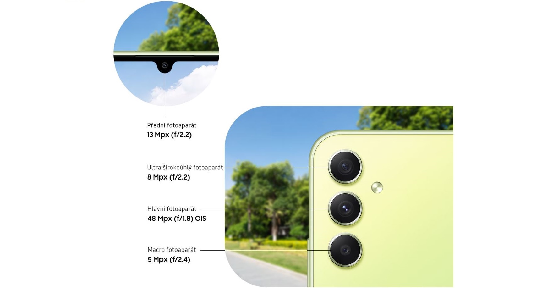 Mobilní telefon SAMSUNG Galaxy A34 5G 8GB256GB fialový purple