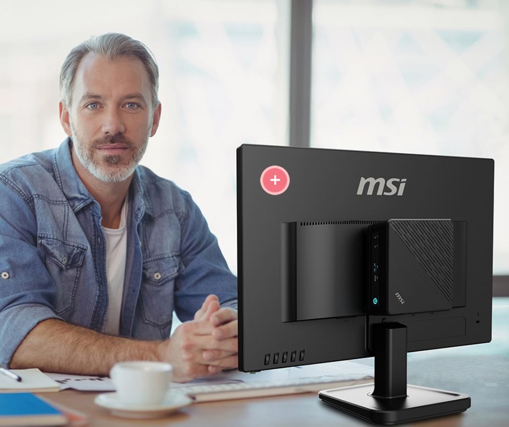 Mini počítač MSI Cubi 5 10M Mini 10M427EU černý black