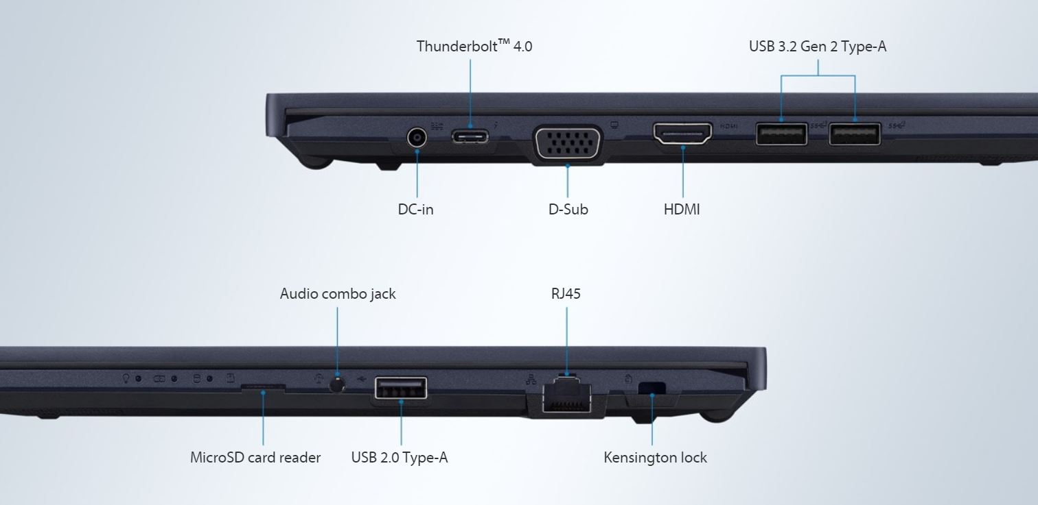 Notebook ASUS ExpertBook B1 B1500 černý black