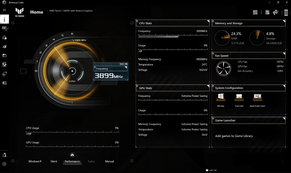 Herní notebook ASUS TUF Gaming A16 AE hnědý brown