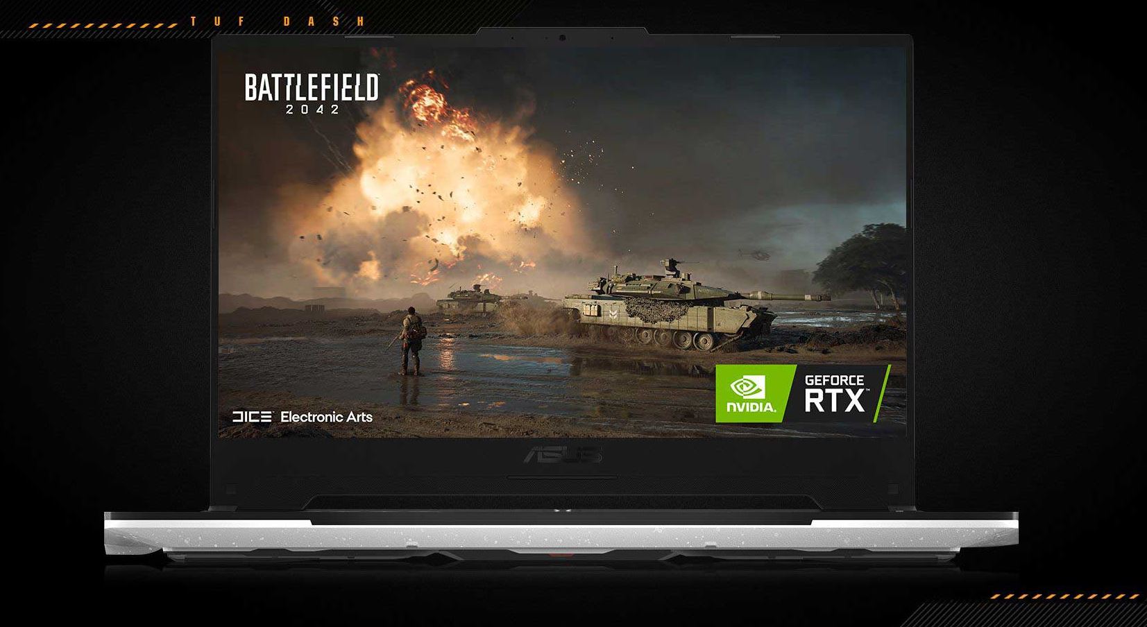 Herní notebook ASUS TUF Dash F15 černý black