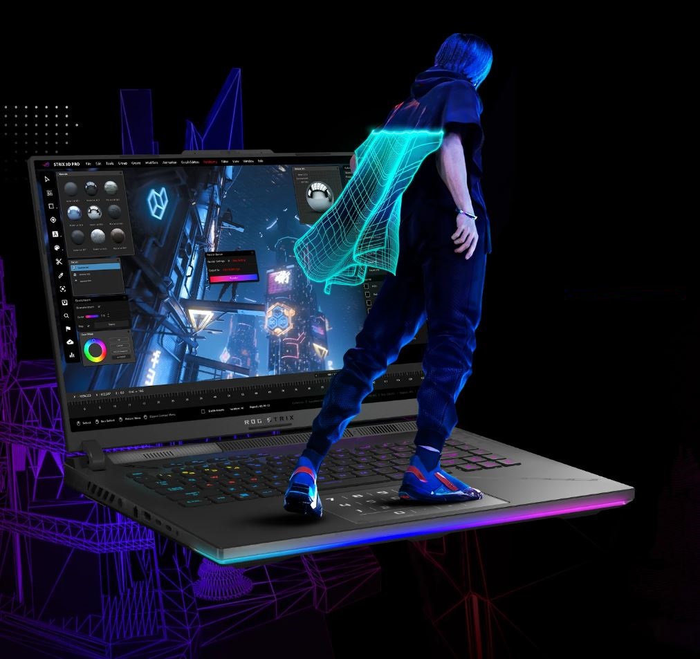 Herní notebook ASUS ROG Strix SCAR 16 G634JZ černá