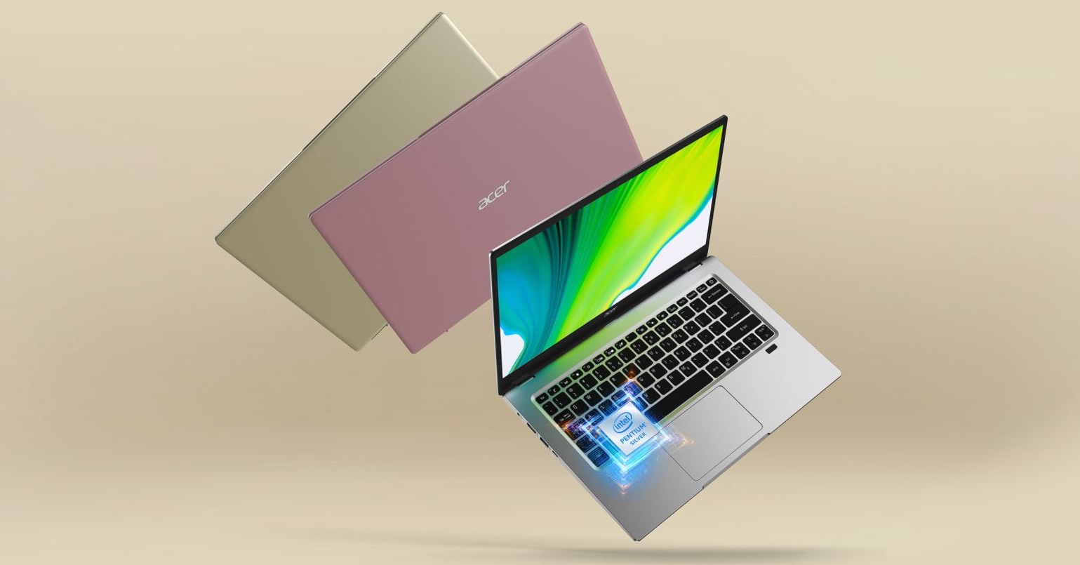 Notebook ACER Swift 1 SF11434 stříbný silver