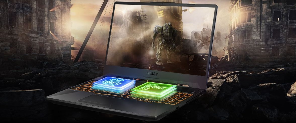 Herní notebook ASUS TUF Gaming F15 FX506HFHN004W černý black