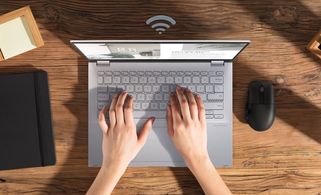 Notebook ASUS Vivobook S 14 Flip modrá blue