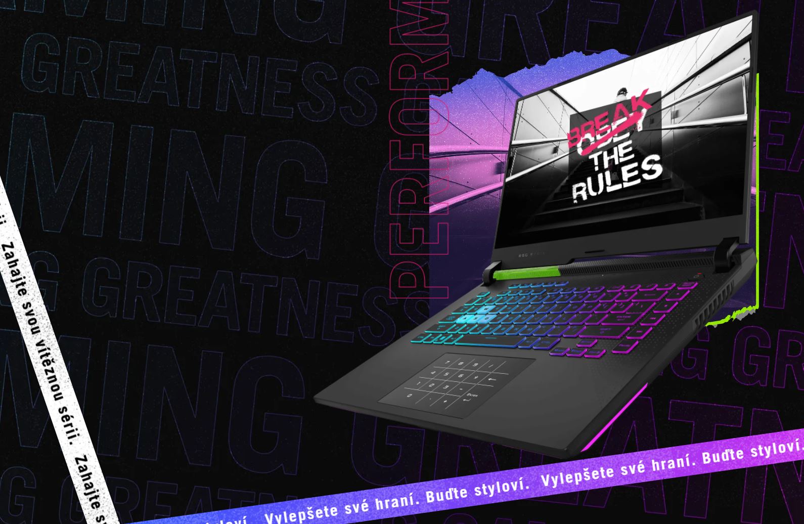 Herní notebook ASUS ROG Strix G15 G513RC šedý gray