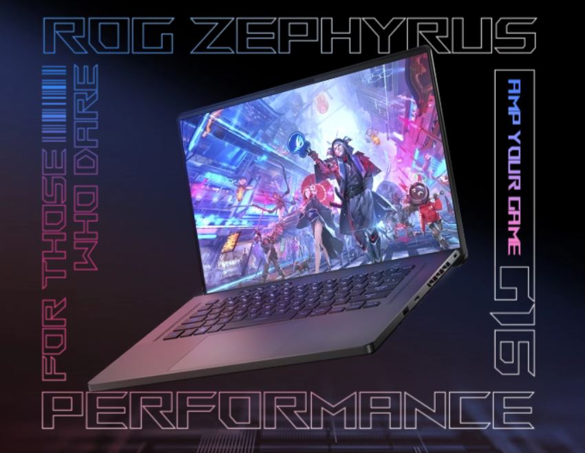 Herní notebook ASUS ROG Zephyrus G16 GU603ZI šedý gray
