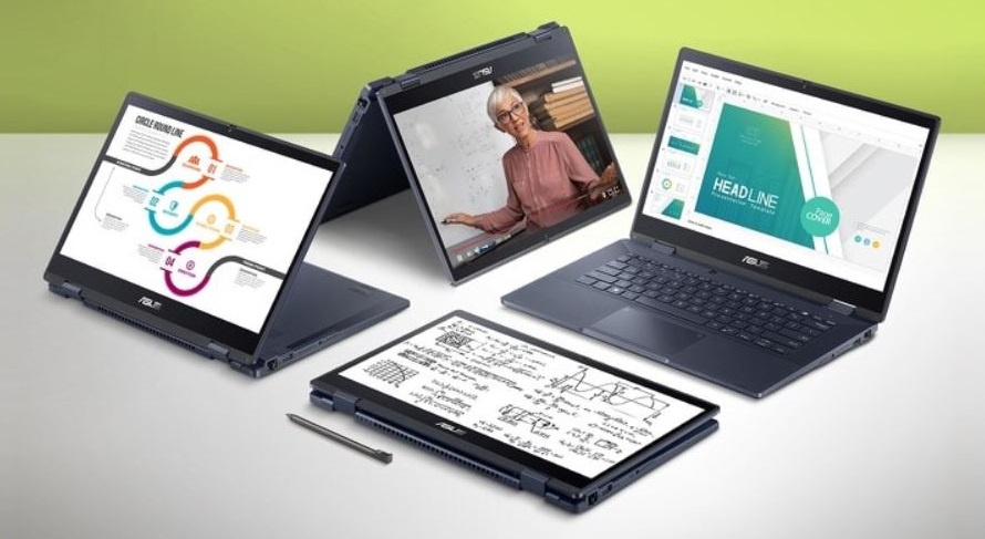 Notebook ASUS ExpertBook B3 Flip černý black