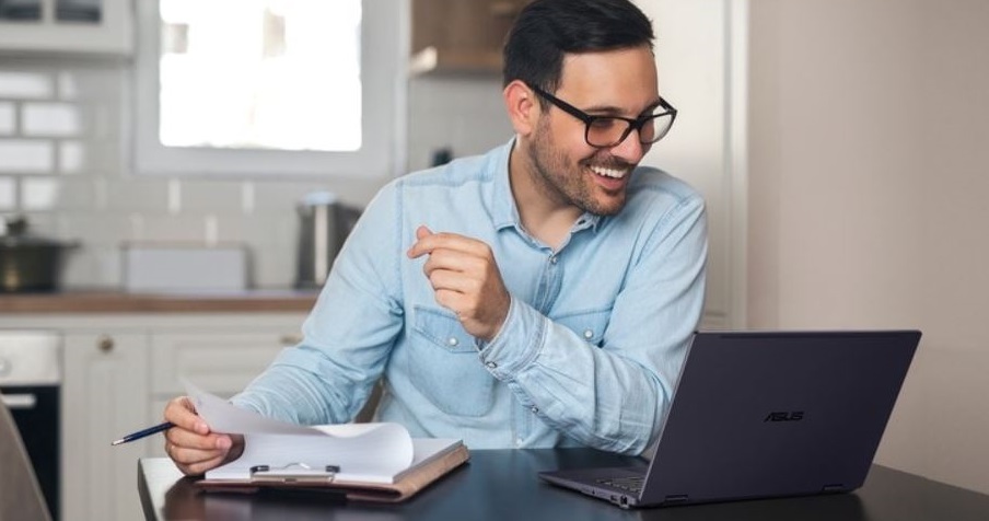 Notebook ASUS ExpertBook B3 Flip černý black