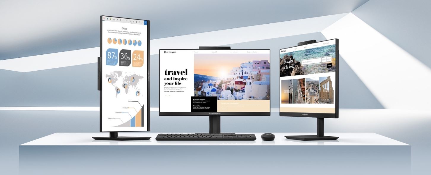 All In One PC ASUS ExpertCenter E5 AiO 24 černý black