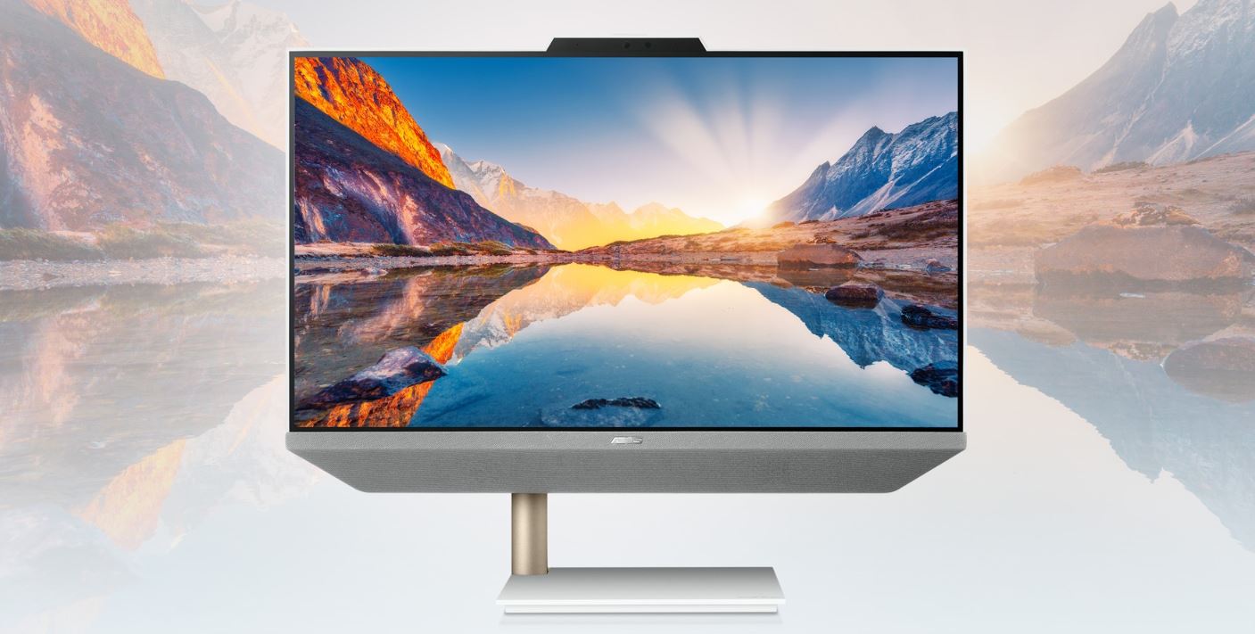 All In One PC ASUS ZEN AiO A5401 bílý white