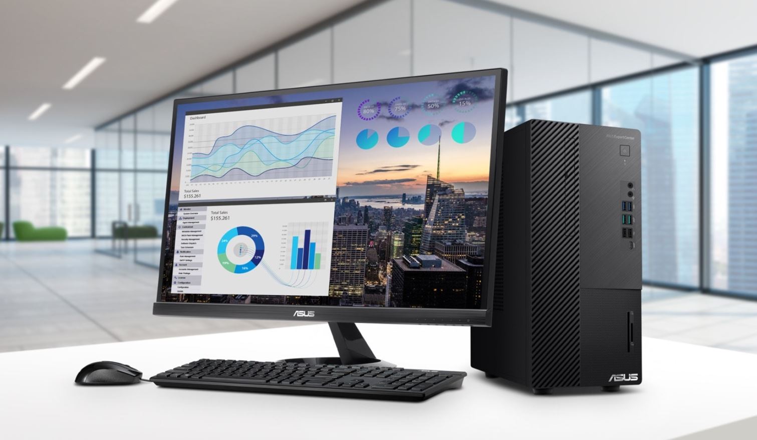 Počítač ASUS ExpertCenter D700MD černý black