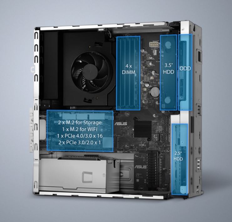 Počítač ASUS ExpertCenter D700SD černý black