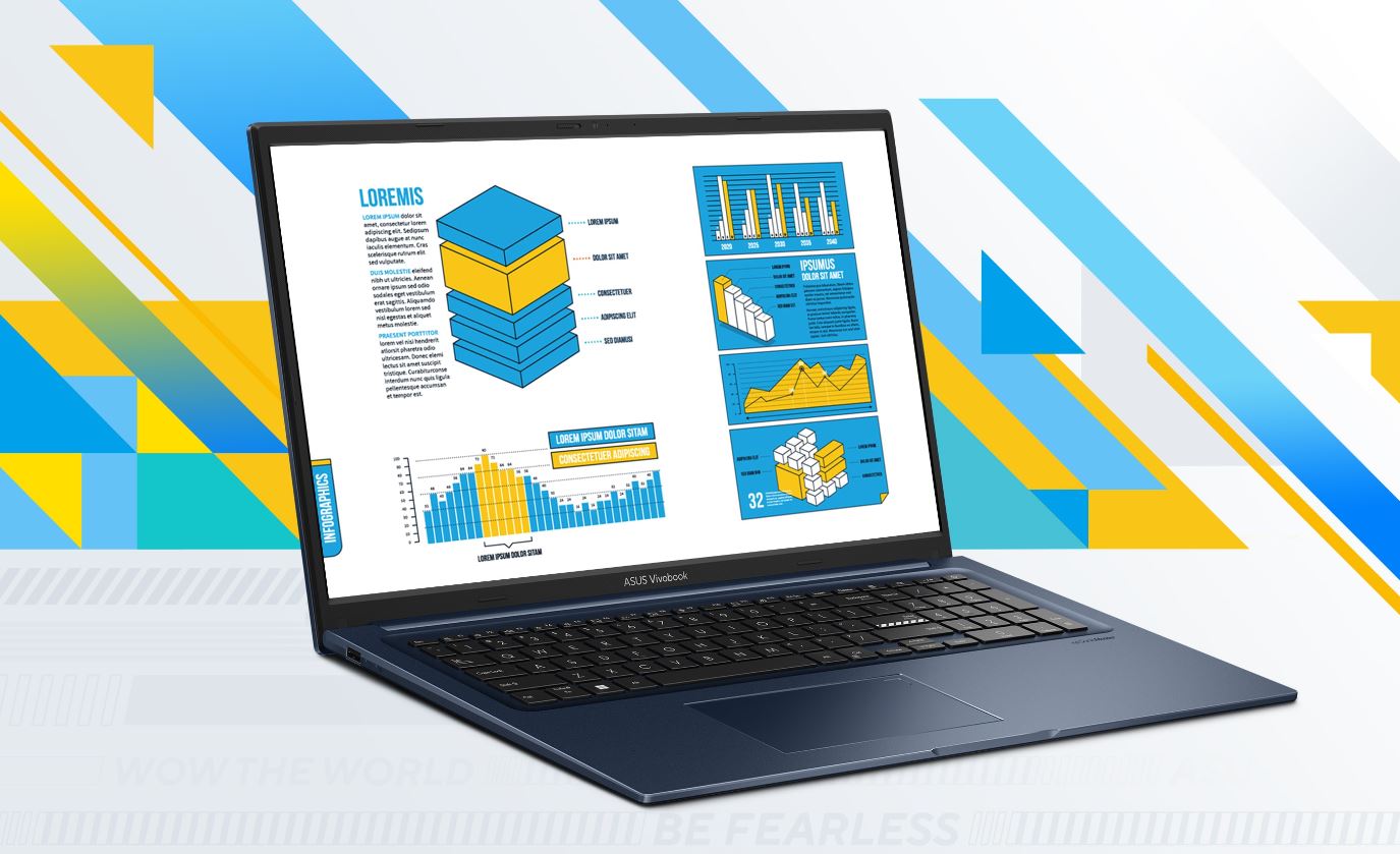 Notebook ASUS Vivobook 17 X1704VA modrá blue