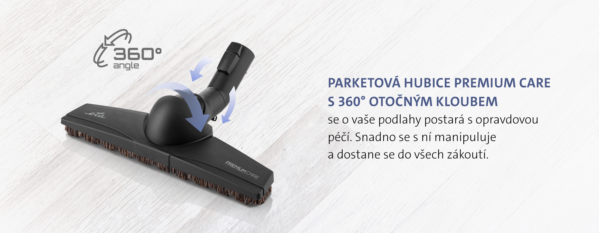 Podlahový vysavač ETA Avanto Home Perfect 4519 šedý gray