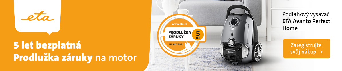 Podlahový vysavač ETA Avanto Home Perfect 4519 šedý gray