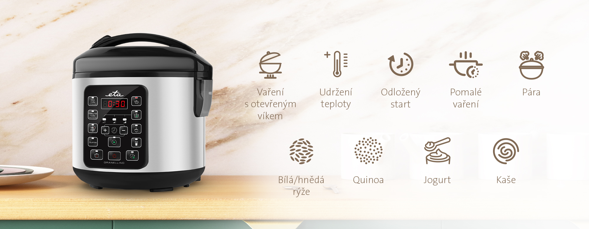 Rýžovar ETA ETA Granellino 4131