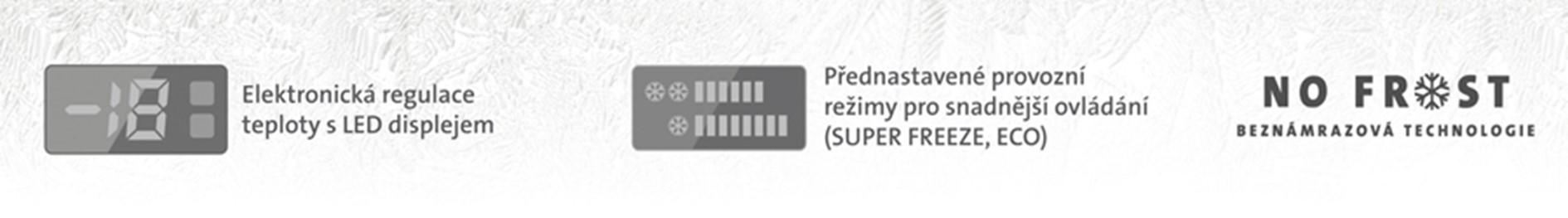 Mraznička ETA 2545 nerezová