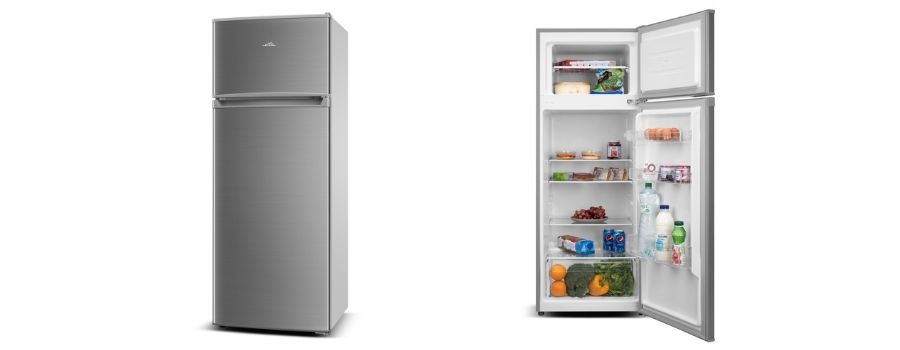 Chladnička s mrazákem ETA 2547 stříbný silver