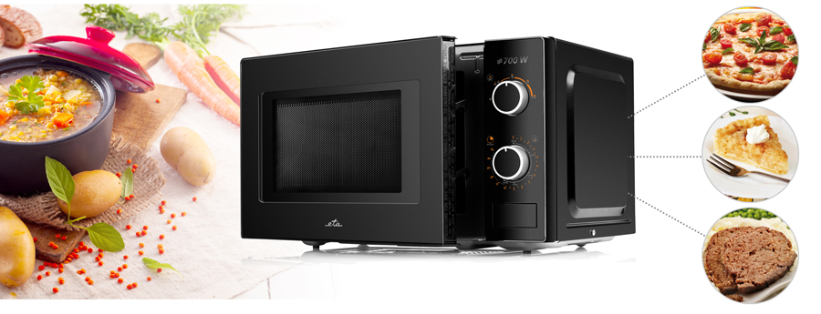 Mikrovlnná trouba ETA Morelo 0209 černá black