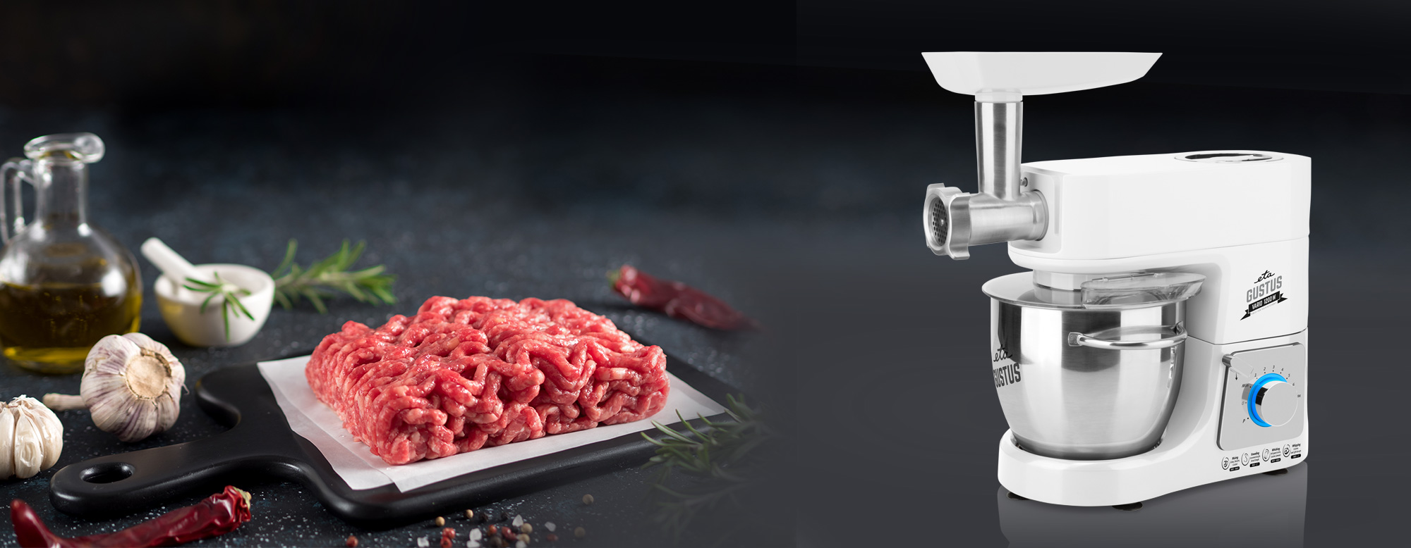 Kuchyňský robot ETA Gustus Vario II 1128 bílý white