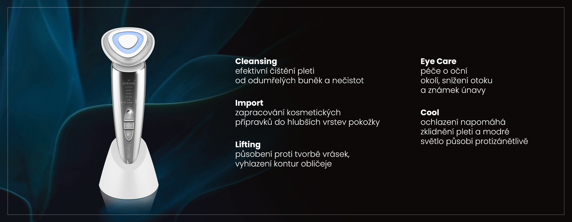 Galvanická žehlička na pleť ETA Fenité 6353