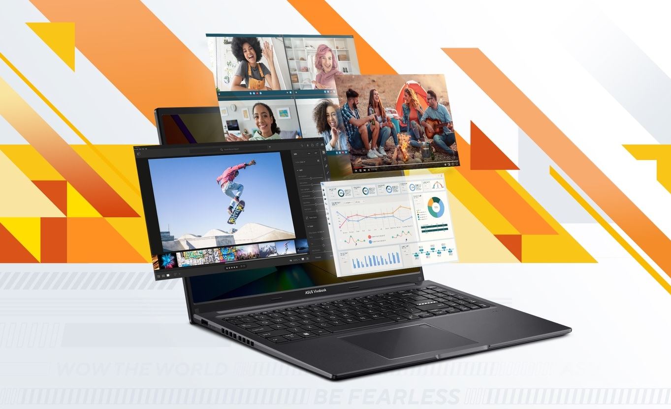 Notebook ASUS Vivobook 16 černý black