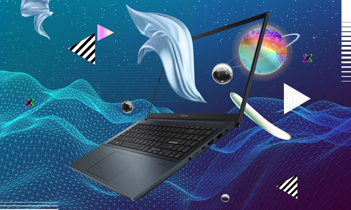 Herní notebook ASUS Vivobook Pro 15 OLED stříbrný silver